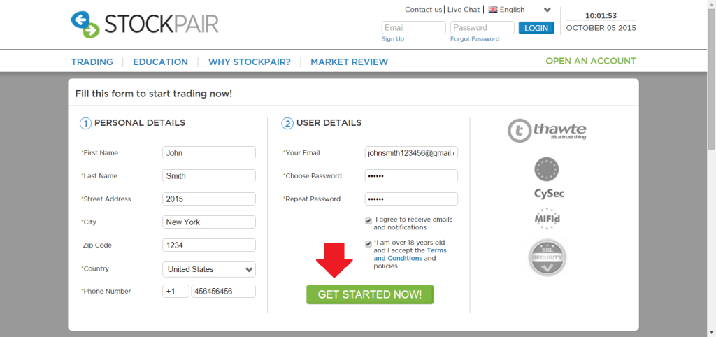 registration