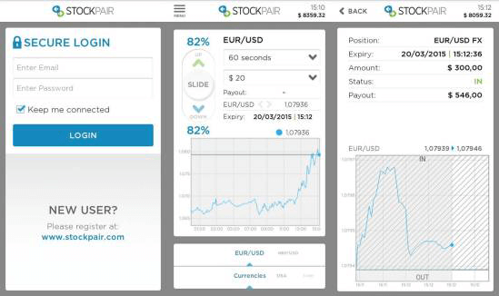 stockpair mobile app