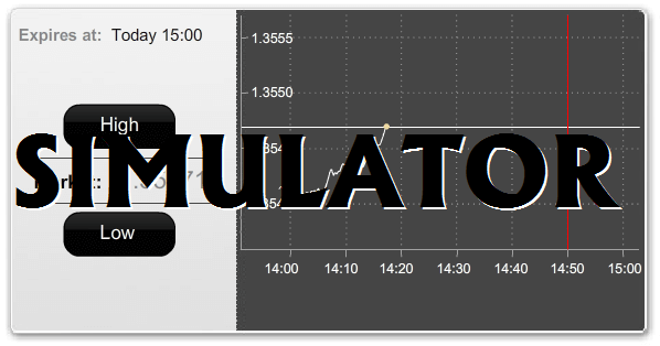 binary trading simulator