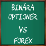 Binära optioner vs forex